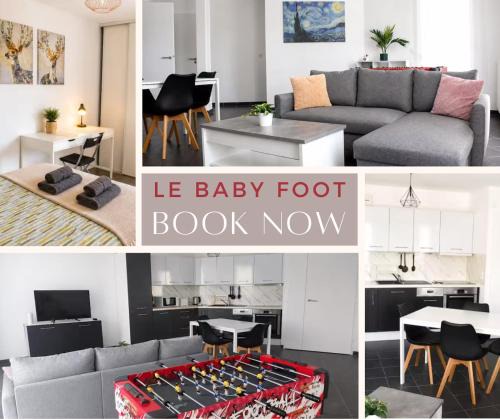 Massy Apartment | LE BABY FOOT - Balcon terrasse & Parking - RER PARIS & AEROPORT 20MIN Service Staywell Loc OFFRE SPECIALE NOUVEL HEBERGEMENT