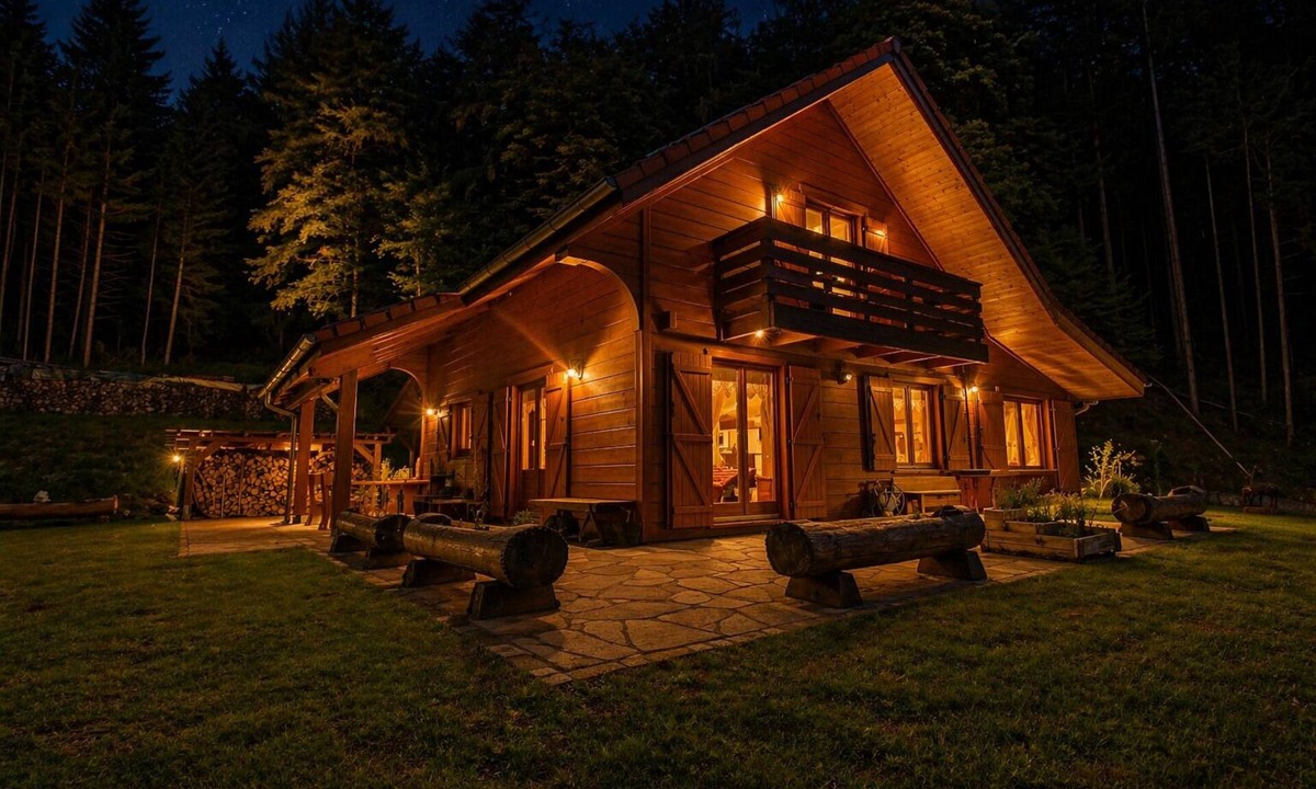 Lautenbach Ski Chalet | "Le Domaine du Cerf" Isolated Chalet in the Vosges 7 to 10 People