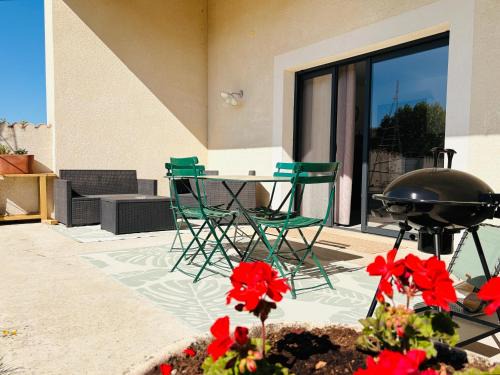 Montmeyran Apartment | Le Hangar, Villa climatisée avec terrasse