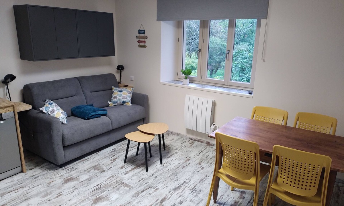 Saint-Lupicin Apartment | Le Lupicin, a quiet, comfortable one-bedroom apartment