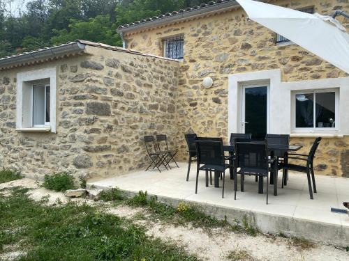 Jaujac House | le pavillon pierre naturelle