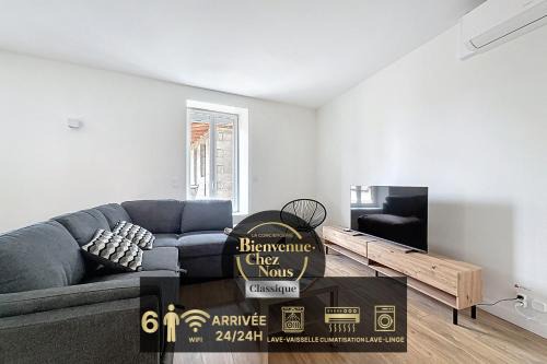 Coudes Apartment | Les chambres de Coudes 6 PERS N6 clim , terrasse, proche A75