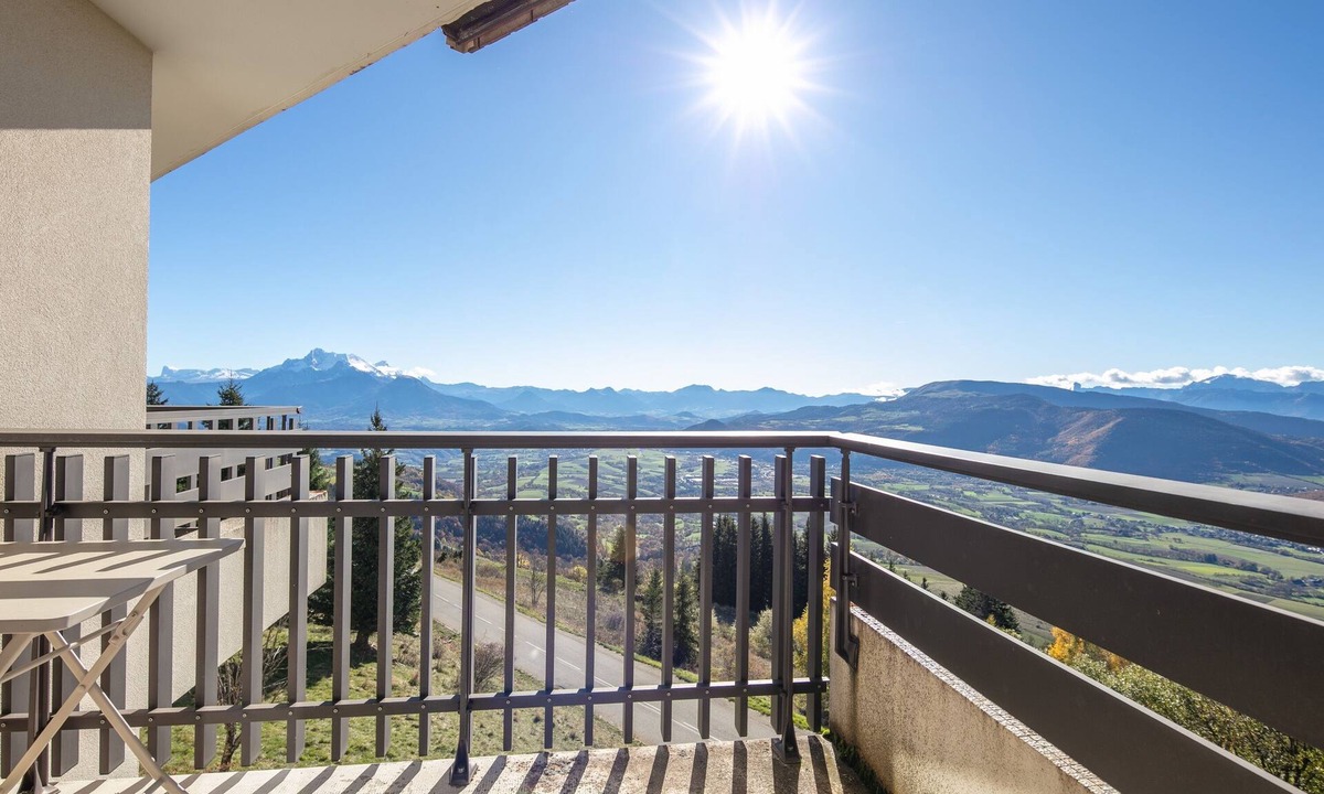 Saint-Honore Apartment | Les Crocus - Magnifique Vue Montagne