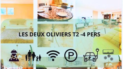 Saint-Maurice-l'Exil Apartment | Les Deux Oliviers T2 Cozy Clim Free Parking