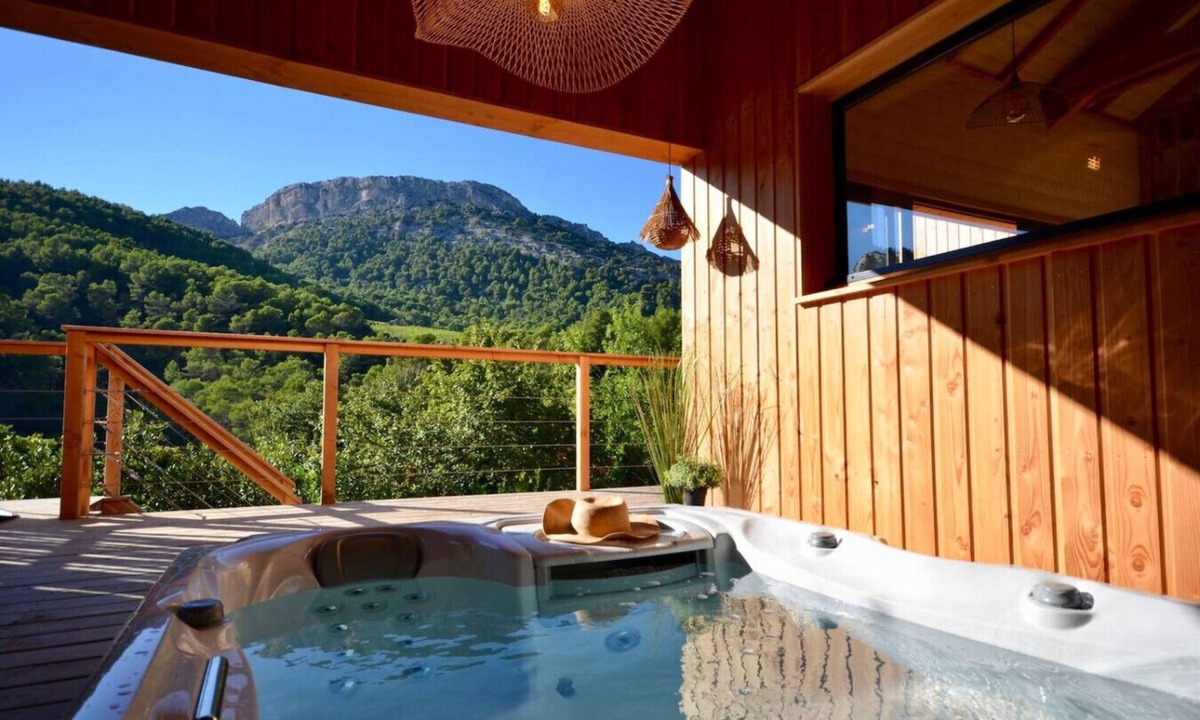 Lafare Cabin | Lodge des Dentelles - Les Cabanes de Provence