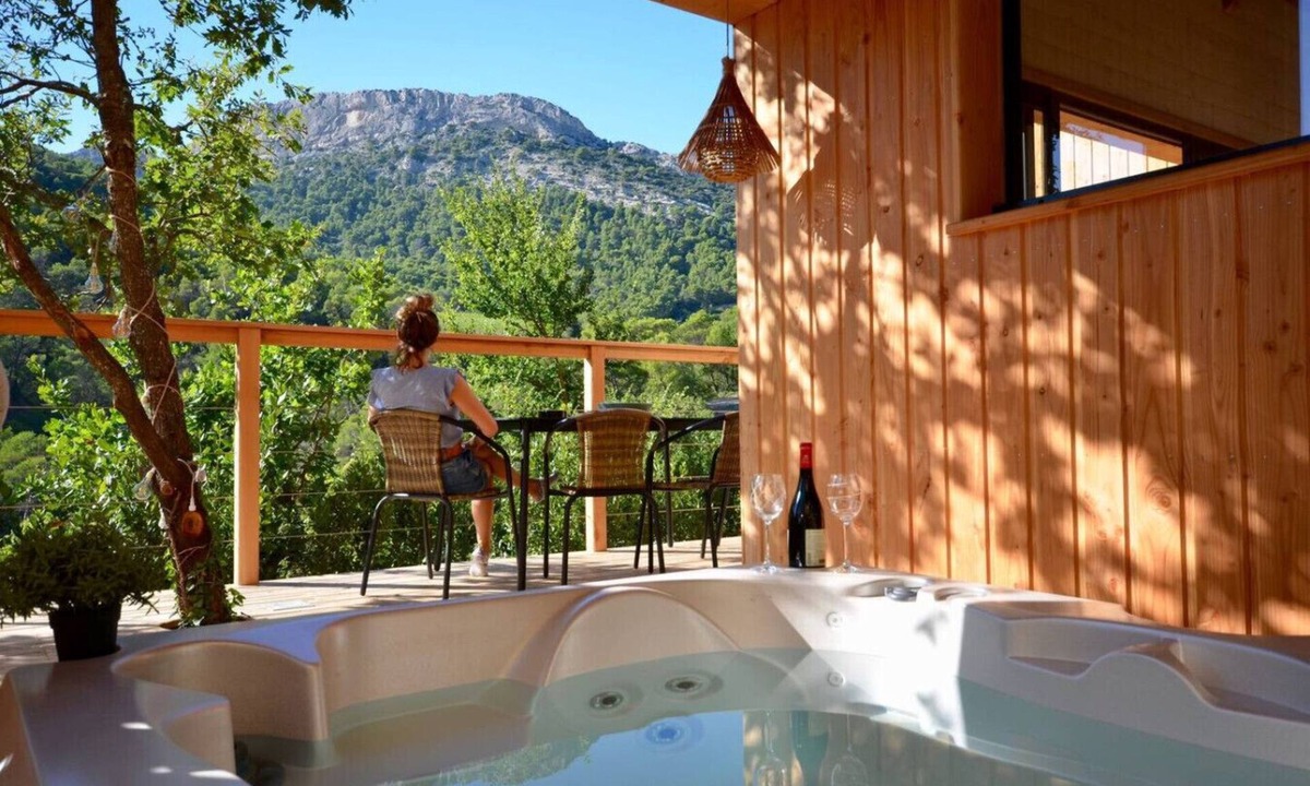 Lafare Cabin | Lodge Mont Ventoux - Les Cabanes de Provence