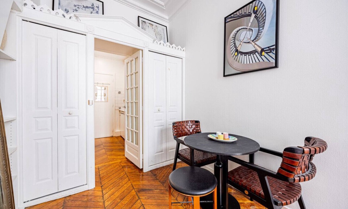Palais-Royal Apartment | Luminous Studio Oasis Steps from The Louvre