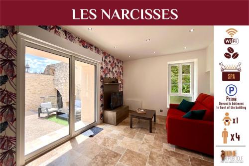 Sacy House | Maison avec jacuzzi - Village paisible Sacy - LES NARCISSES