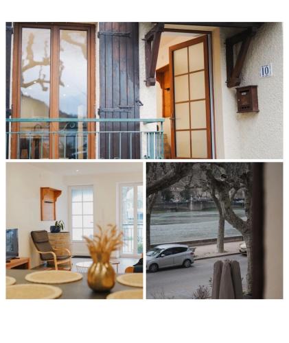 Tain-l'Hermitage Villa | maison climatisée avec Patio 5 pers