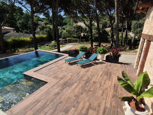Rochegude House | Maison indépendante de 26m2 avec Jardin, Climatisation et accès piscine l'été