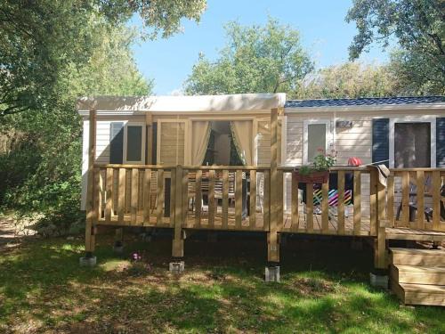 Saint-Maurice-d'Ibie Other | Mobil Home avec Terrasse - 6 Personnes - API-1-52-1432