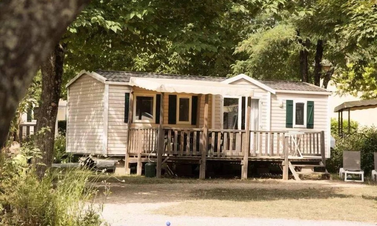 Sampzon House | Mobil Home - Type 6LBV+ Acacia - 3 bedrooms 6 people
