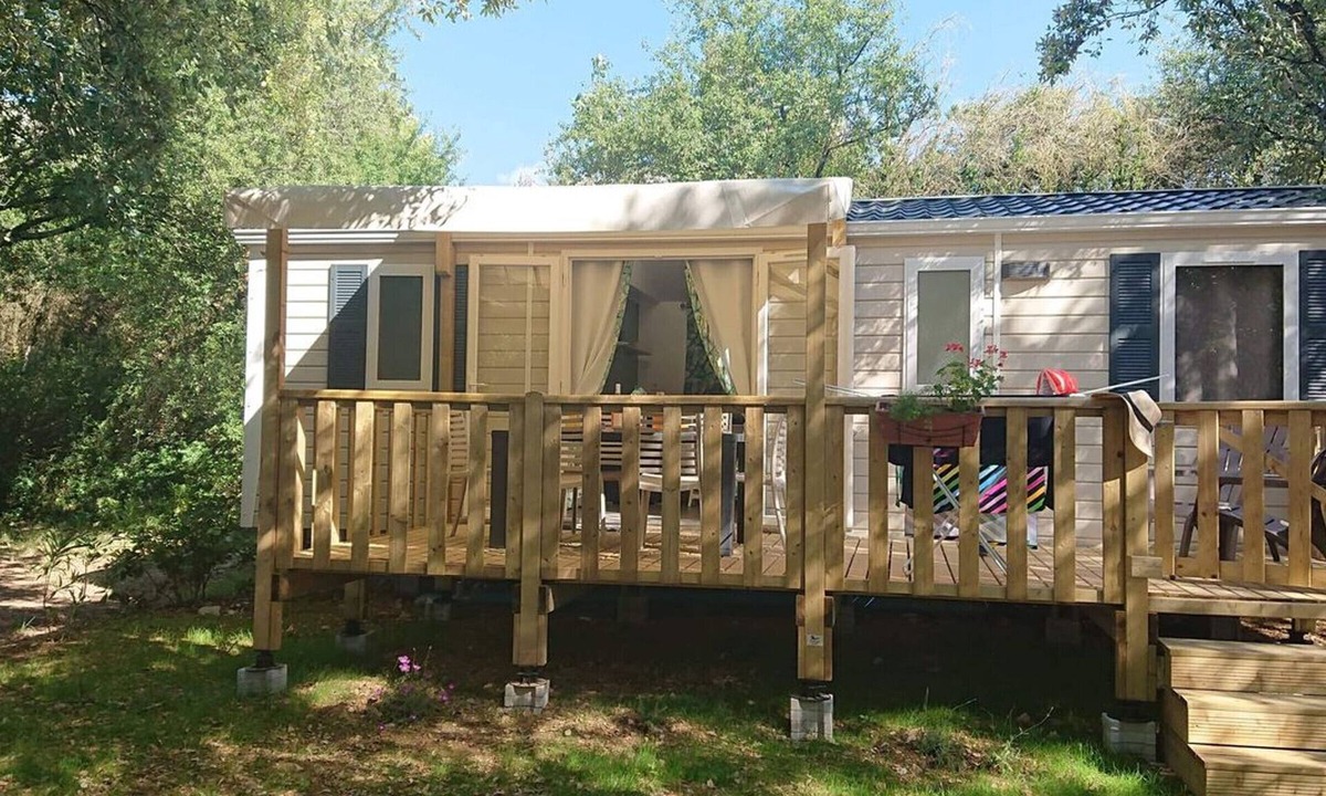 Saint-Maurice-d'Ibie House | Mobile Home with Terrace - 6 People