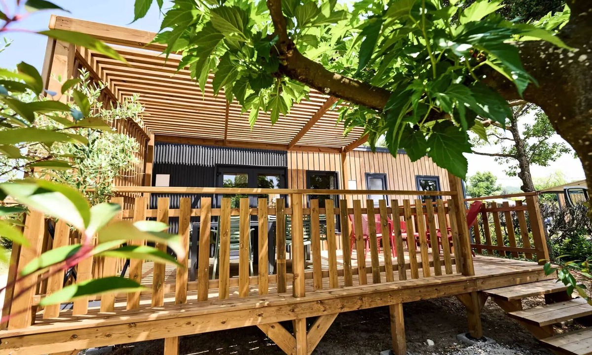 Malemort-du-Comtat House | Mobile home PREMIUM - 32 m² - 3 bedrooms + air conditioning 6 people