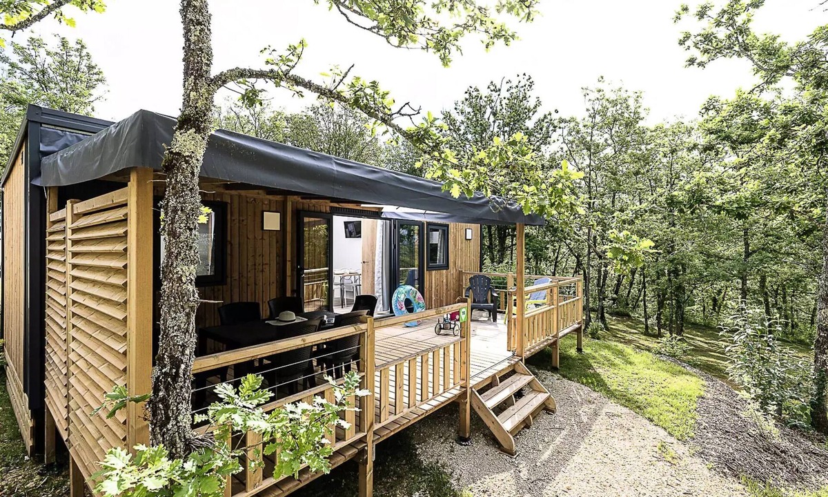 Loupiac House | Mobile home Premium Lacave - 2 bedrooms - TV - air conditioning - LV - 2 bathrooms 6 people