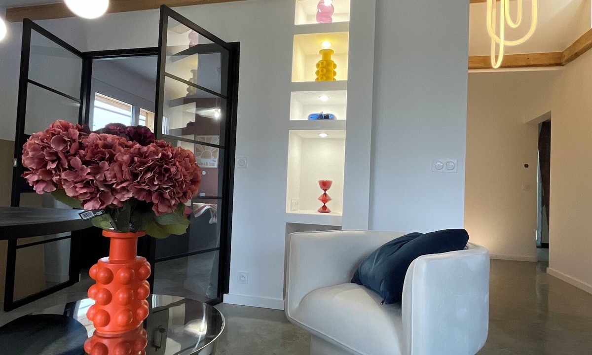 Pontarlier Apartment | Modern apartment overlooking the city