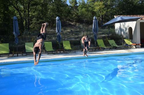 Mormoiron Apartment | Moulin des Gypses Gîte l'Oliveraie, Ventoux