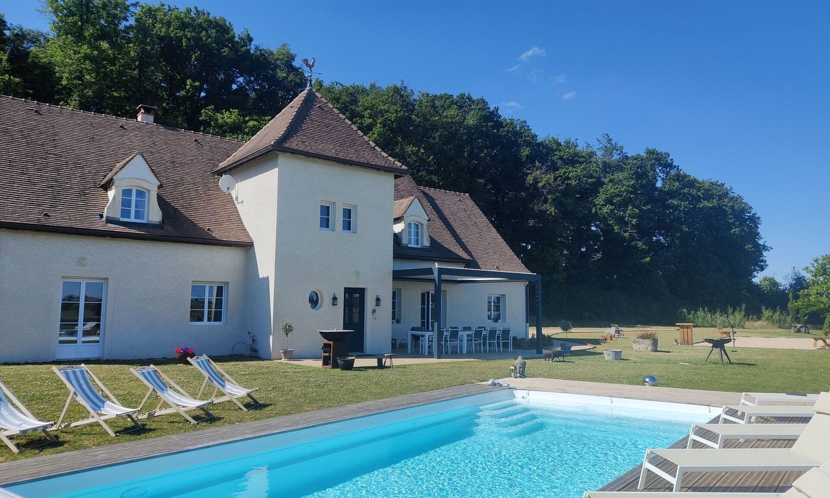 Saint-Martin-d'Auxy House | New cottage of 16 people comfortable