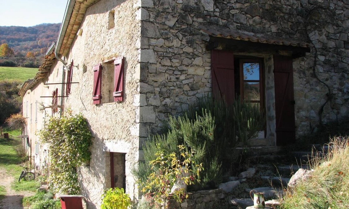 Bouvieres House | Old farm house in hamlet “Les Granges” with view across fields and mountains
