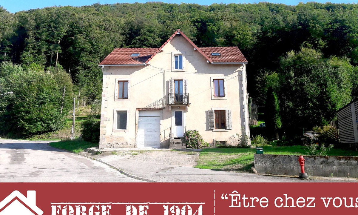 Le Val-d'Ajol House | Old forge from 1904