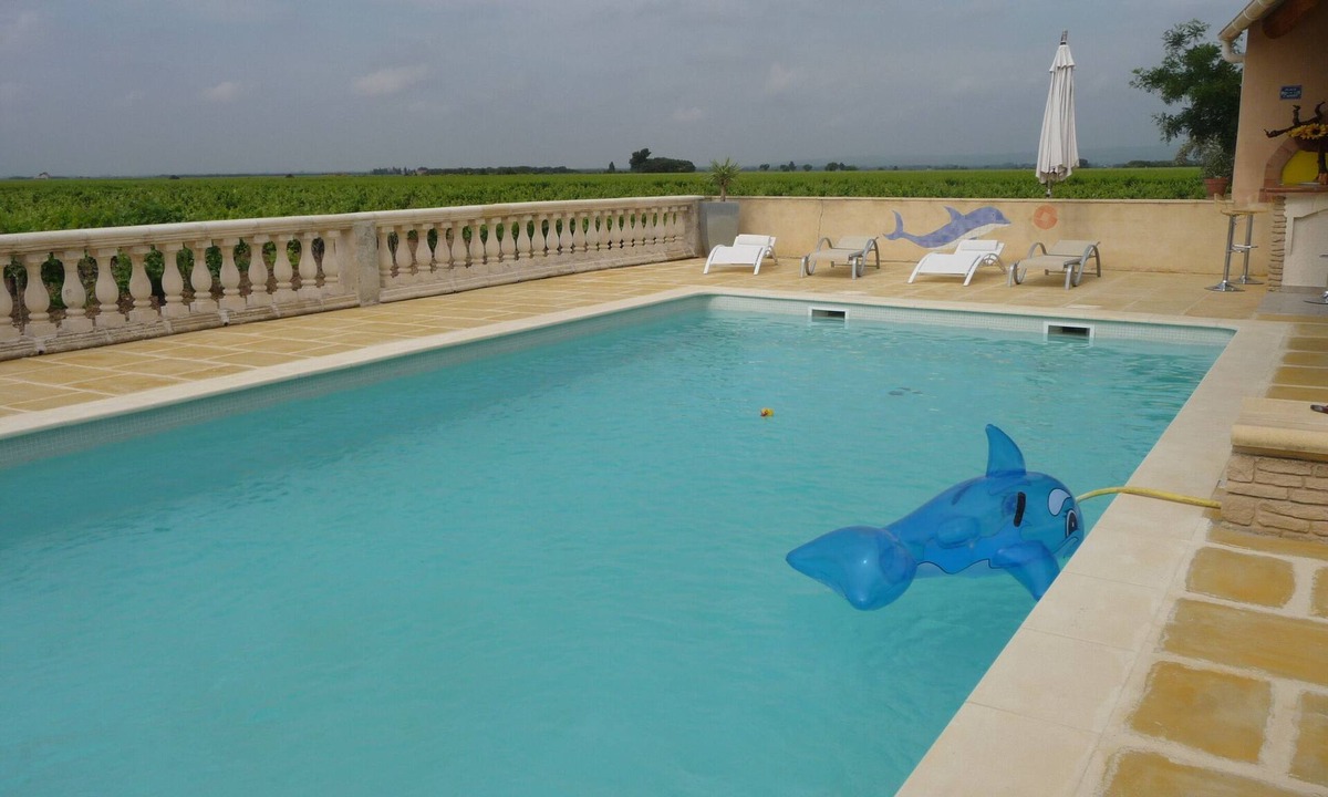 Rasteau House | Pretty Mas O DI VIN traditional provencal character with pool Rasteau67 M2