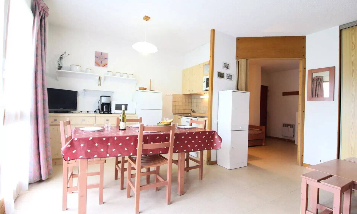 Termignon Apartment | Residence Le Petit Mont Cenis - Studio for 5 People