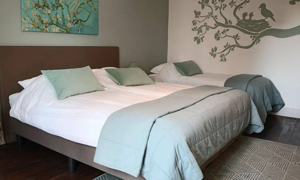 Grandrupt-de-Bains Bed & Breakfast | Rural Charm, Comfortable Green Room with Gourmet Breakfast