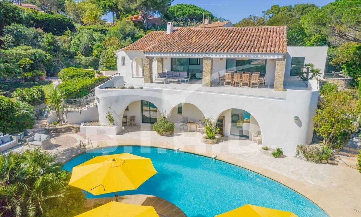 La Nartelle House | Sainte Maxime Beautiful villa with sea view at 300m from the beach