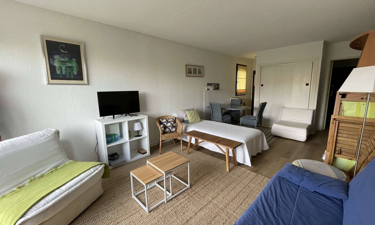 Le Penon Apartment | Seignosse Océan, spacious and bright studio, walking distance to the beach, ideal for 2 people