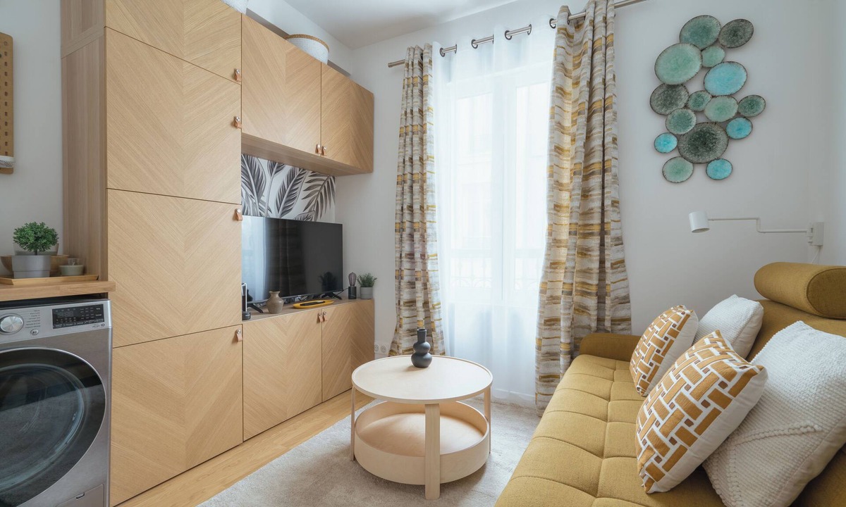 Quartier des Grandes-Carrieres Apartment | Studio resplendissant près de Montmartre