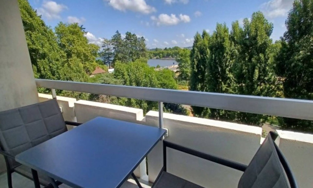 Bellerive-sur-Allier Apartment | Studio with balcony and superb view