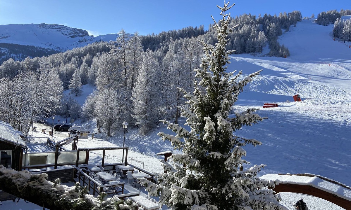Le Super-Sauze Apartment | Très Joli Appartement vue Pistes Avec Grand Balcon