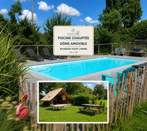 Arc-et-Senans Ski Chalet | Trappeur du Camping la Saline d'Arc et Senans