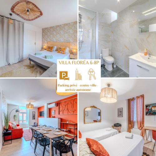 Roanne Apartment | Villa Floréa 6-8p - 3 salles de bains 4ch Parking