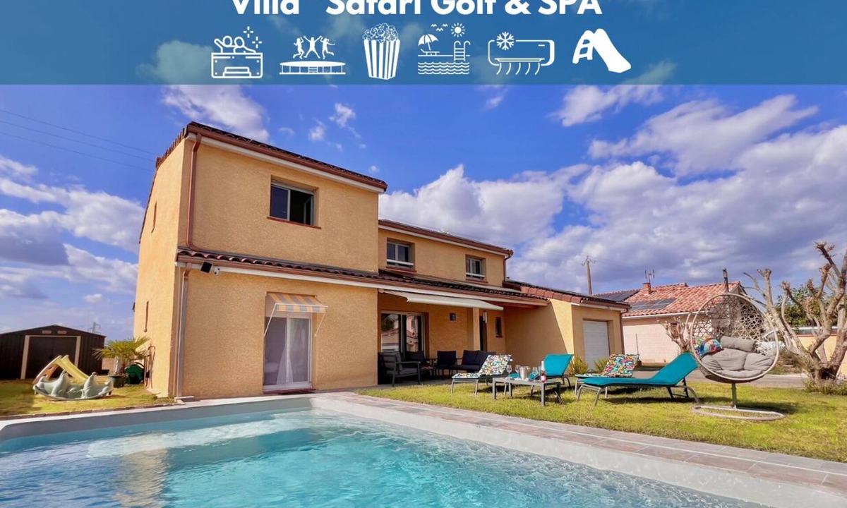 Plaisance-du-Touch Villa | Villa Safari Golf & Spa - Toulouse - prox. Airbus