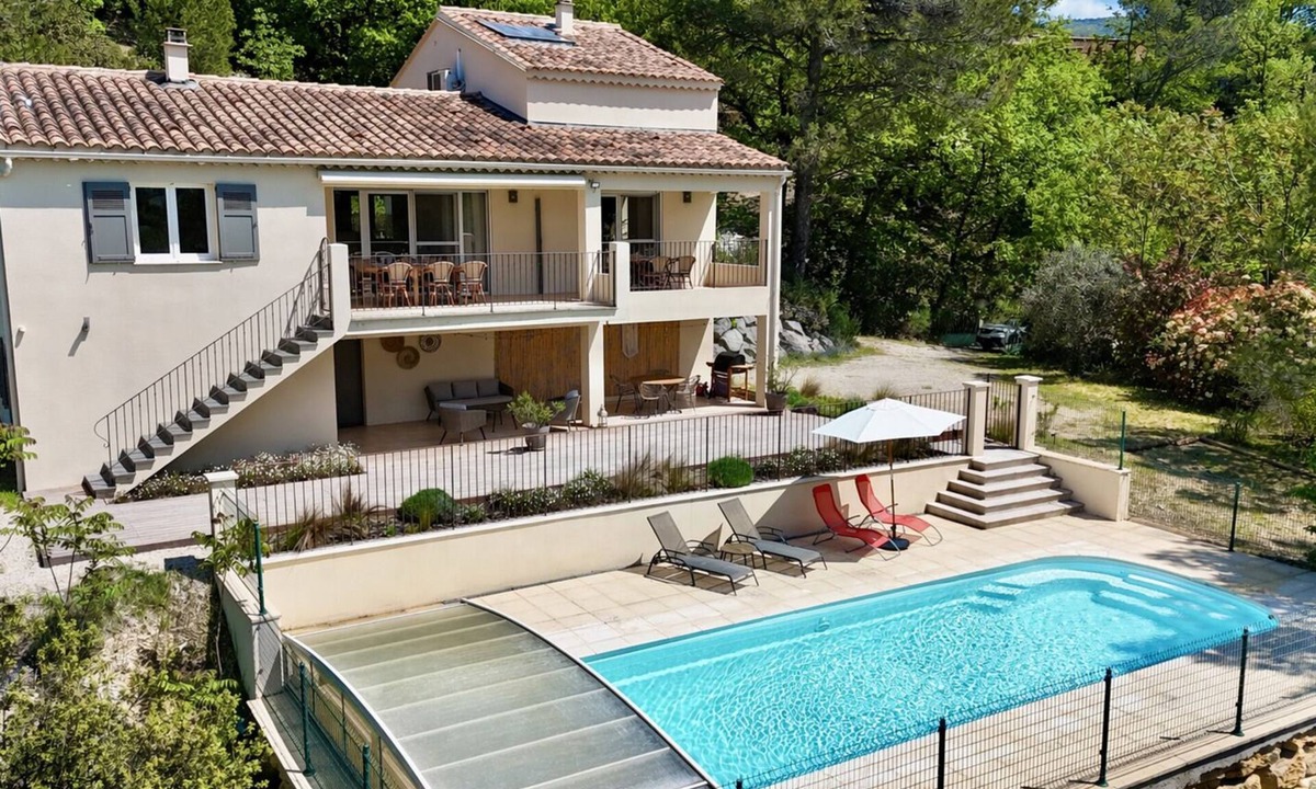 Mollans-sur-Ouveze House | Villa with pool & large shaded terrace - Provence, absolute calm!
