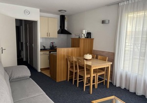 20m from resort center, 2nd floor, view ski slopes, fitness, swimming pool, sauna, terrace, tv