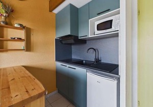 Charmant Studio Cabine Mezzanine avec Terrasse et Piscine à Marseillan - 6 Couchages - FR-1-326-437