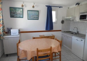 Maison mitoyenne duplex avec terrasse, garage et parking, proche plage, équipée pour 4 à 6 personnes - FR-1-326-385