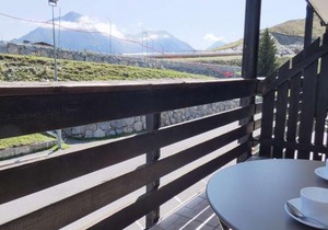 Studio confortable 4 pers, balcon, kitchenette équipée, PLA D'ADET - FR-1-457-250