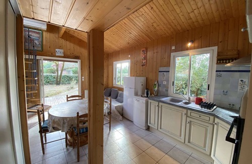 Soulac-sur-Mer Ski Chalet | 018 – Luxury Chalet – 45 m² – 4 Guests – Residential Leisure Park