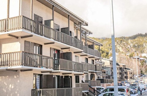 Aussois Apartment | 150m from resort center, Ground floor, balcony, tv, ski locker, 21m², Aussois