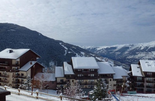 Vallandry Apartment | 150m from resort center, Ground floor, balcony, tv, ski locker, 25m², Peisey-Vallandry