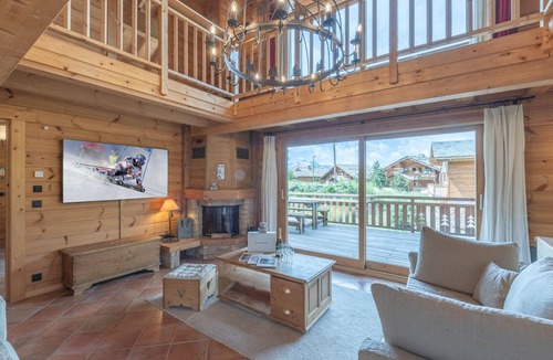 Bergers Ski Chalet | 178m2 Chalet in Alpe d'Huez Ski-in/Ski-out with Terrace