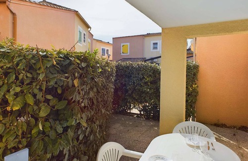 Marseillan Plage Apartment | 2-Room Ground Floor Apartment with Terrace and Parking in Secure Residence with Pool