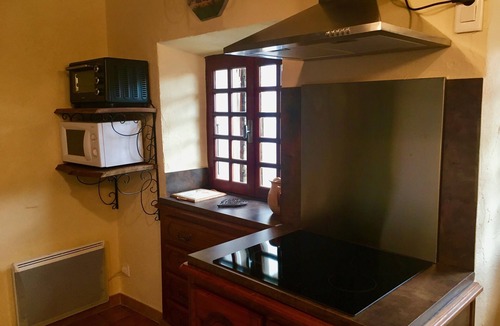Asperjoc House | 4-person gîte in Ardèche, outdoors, forest edge and mini farm