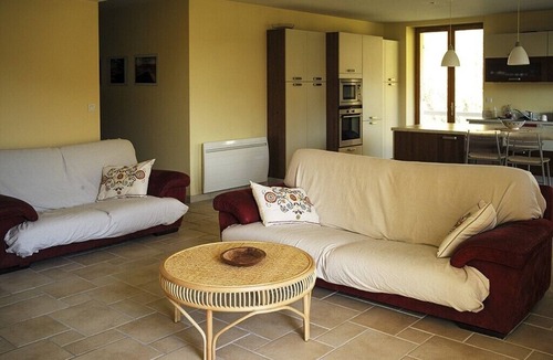 Bonlieu Apartment | A balcony overlooking the Jura's most beautiful lake