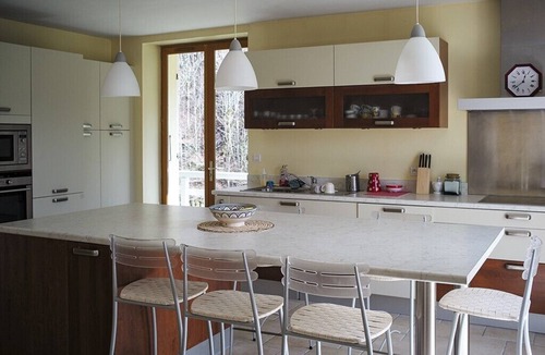 Bonlieu Apartment | A balcony overlooking the Jura's most beautiful lake