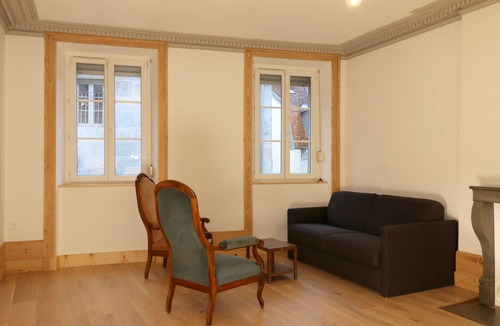 Up 1.5 Saint-Ferreol Apartment | A new apartment with old-world charm in the center of Besançon.