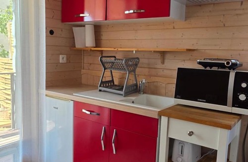 Beaumes-de-Venise House | Ailéa Tiny House avec jacuzzi privatif